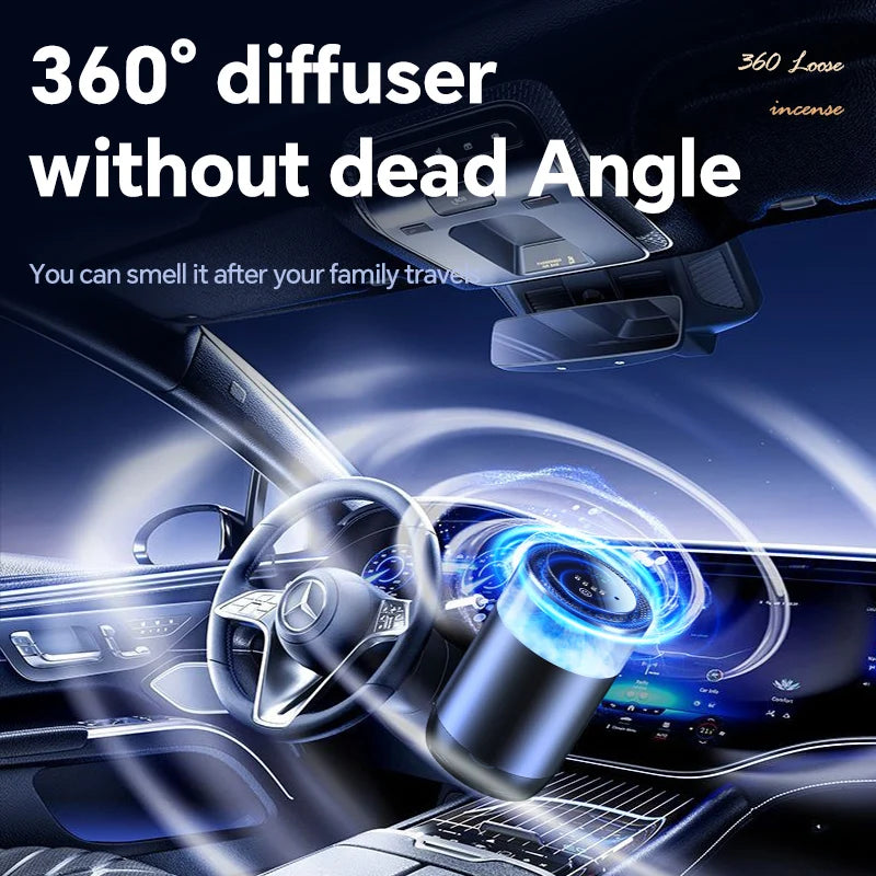 Experience the Refreshing Ambiance of Your Car with Our Smart Rechargeable Air Freshener and Fragrance Diffuser