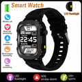 Men Sports Smart Watch 1.71 Screen Blood Oxygen Bluetooth Talking Watch Multi Sport LED Flashlight Outdoor Smart Watch MA27