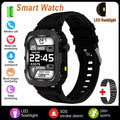 Men Sports Smart Watch 1.71 Screen Blood Oxygen Bluetooth Talking Watch Multi Sport LED Flashlight Outdoor Smart Watch MA27